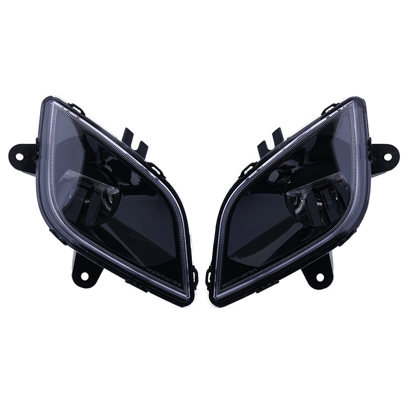 QSC Performance LED 1-INJ-1043-100 & 1-INJ-1043-200 fog Lights Lamps Pair for Freightliner Cascadia 2018+