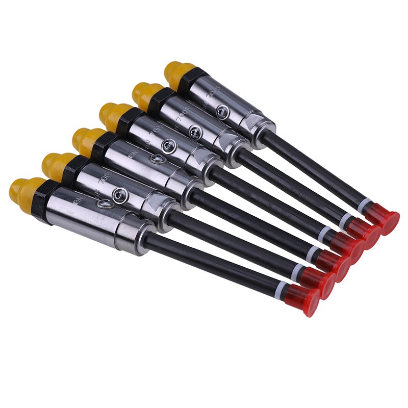 6 PCS Fuel Injector Nozzle Ass’y 8N7005 8N-7005 Fits for Caterpillar 235 330 350 Excavator D5 D6 Tractor 936 950 Loader
