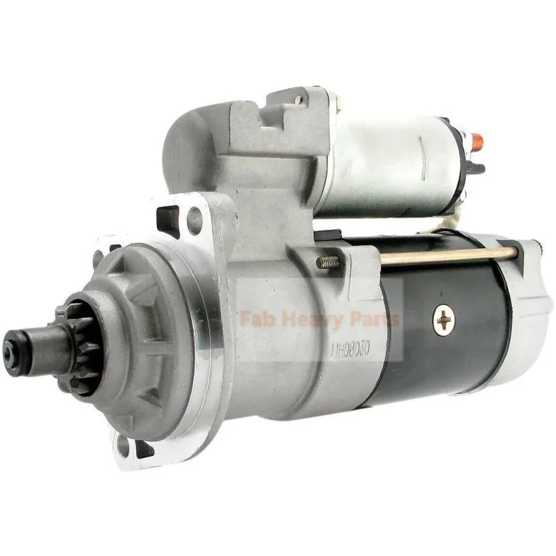 12V 10T Starter Motor 10461764 19011404 02-24-1048 Fits for International Medium & Heavy-Duty Trucks 3000-3900 Series Bus 4000-4900 Series Medium-Duty IHC VT-365 1999-2007