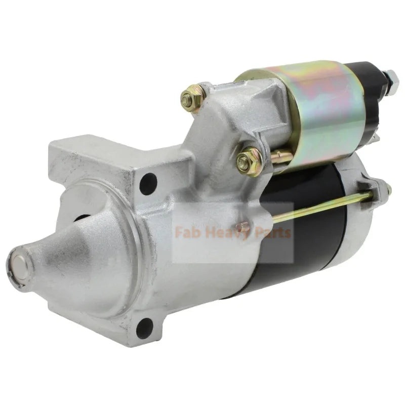 12V 9T Starter Motor 128000-748 AM108390 AM124993 Fits for John Deere F620 20HP F680 20HP F687 23HP GT225 16HP LX173 15HP 1996 LX255 15HP