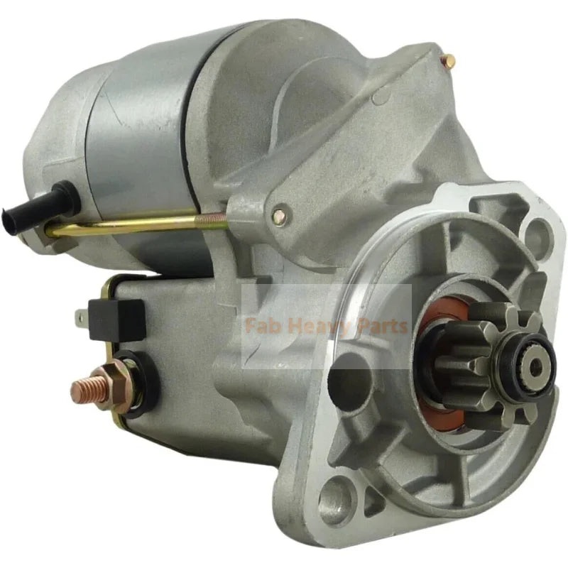 12V 9T Starter Motor 228000-4920 17298-63010 17298-63011 Fits for Kubota D1302 D1402 GV1125-Q60 GV3170-SW 22HP GV3190QSW 24HP Diesel 1986 -1995