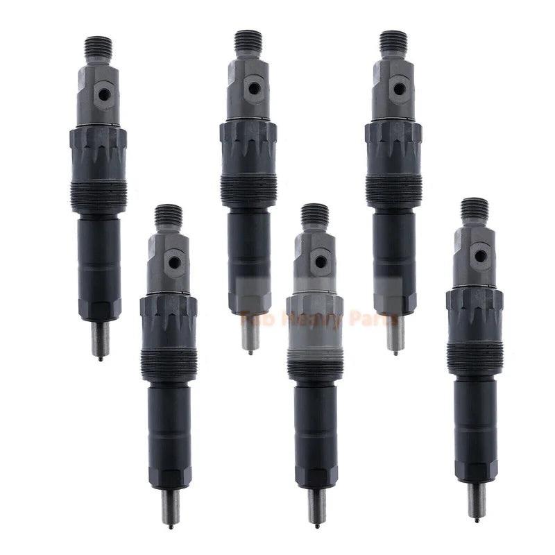 6X Fuel Injectors AR74665 Fits for John Deere 4050 4250 4430 4440 6600 7700