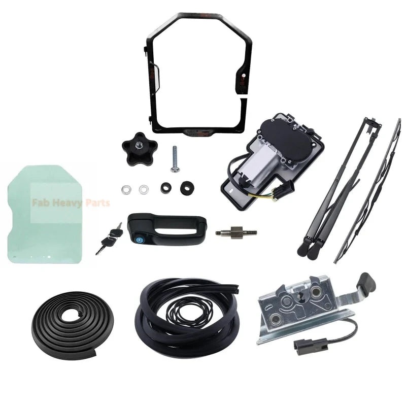 Front Door Window 7109665 6729776 7109661 7109662 6675558 6679476 Fits For Bobcat