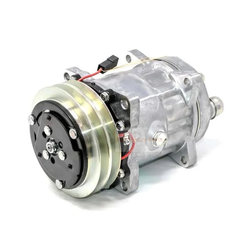 12V SD7H15 A/C Compressor 89644-9 Fits for Bobcat Telescopic Handler T2556 T2566 Versahandler V518