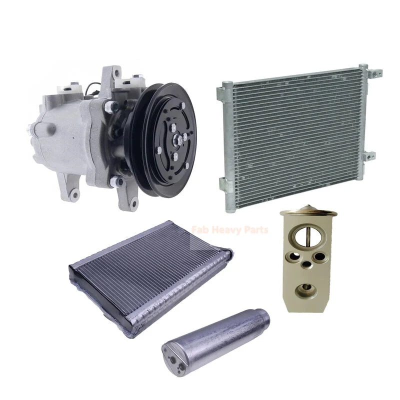 A/C Complete Master Service Pack Kit 3C581-50060 3C581-50040 Fits for Kubota Tractor M9540 M6040 M7040