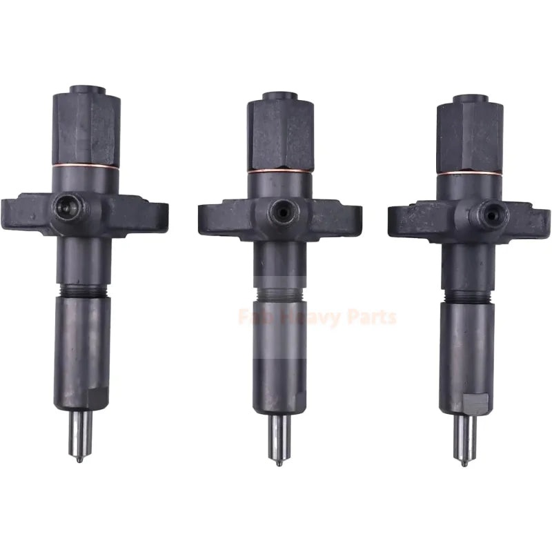 3PCS Fuel Injector 734596M91 12033255 Fits for Massey Ferguson Tractor 135 150 165 300 40 3165 2200 2135 203 Replacement