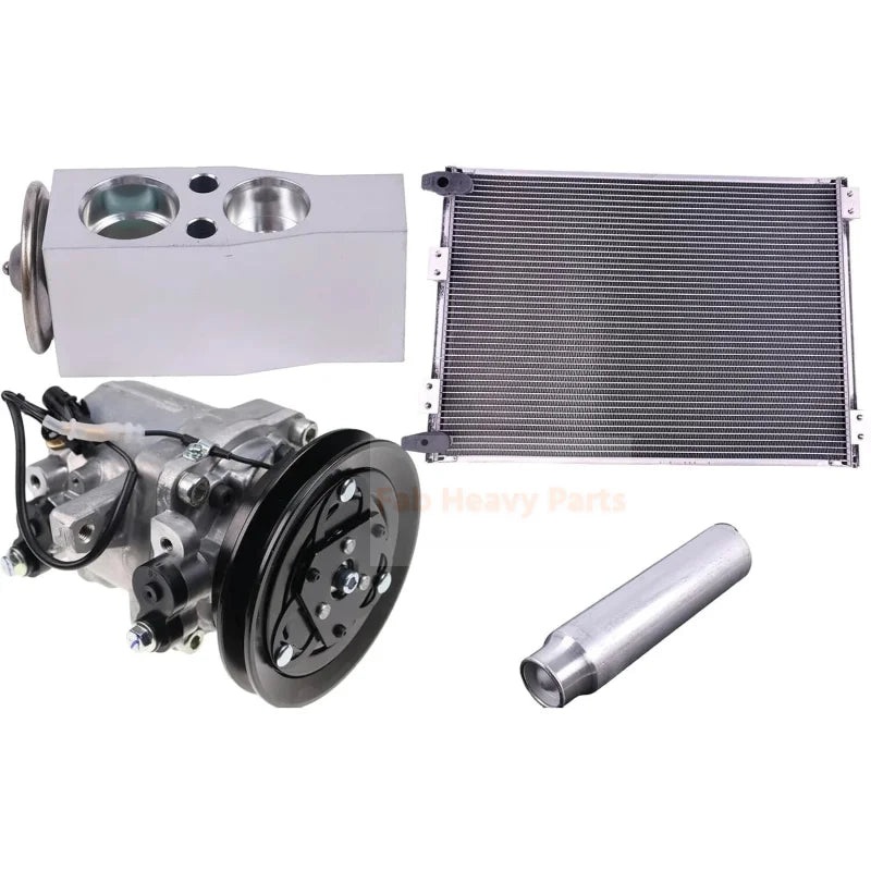Condenser Compressor Service Kit K7711-87610 T1275-72170 T0070-79270 447800-3090 Fits for Kubota SVL90 SVL75 SVL95 RD451-9390 SKI