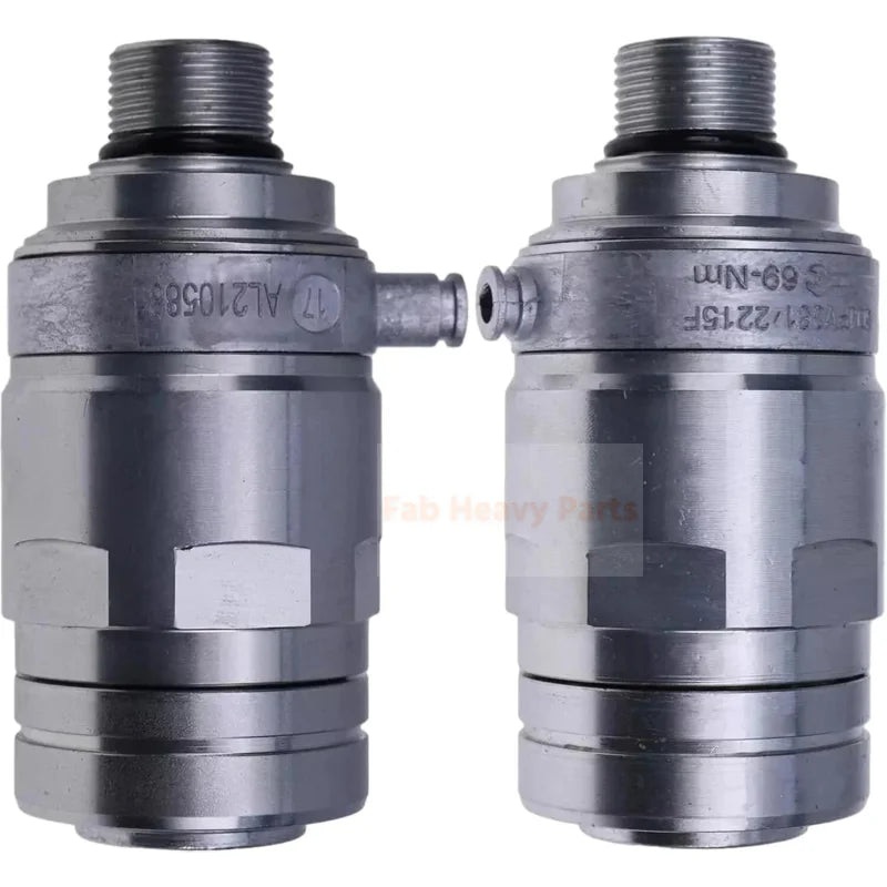 Hydraulic Coupler Kit AL202354 AL210587 AL210588 Fits for JD 6090 6100 6105 6110 6115 6125M 6125R 6130 6140J 6155 6170 7420 7520 7425 7525
