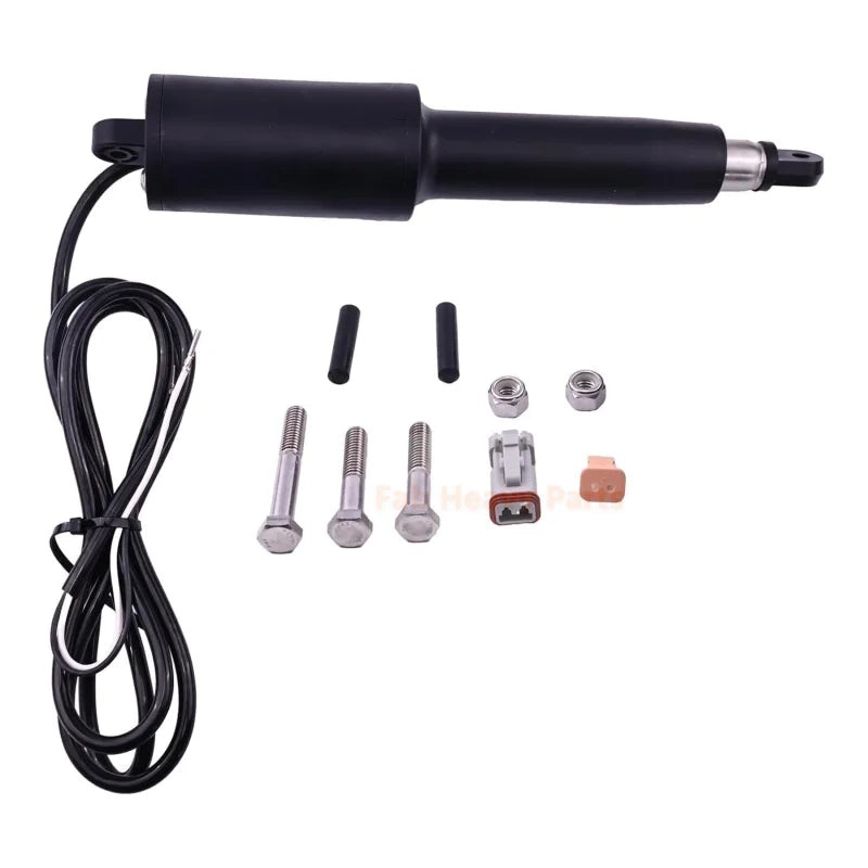 102 Series Standard Actuator 12V 4-1/4 Stroke 14” Length 2.5 Width 15059-001 15059001 Fits for Lenco Marine Trimmers Corrosion Resistant with 6 ft. Cord and Hardware