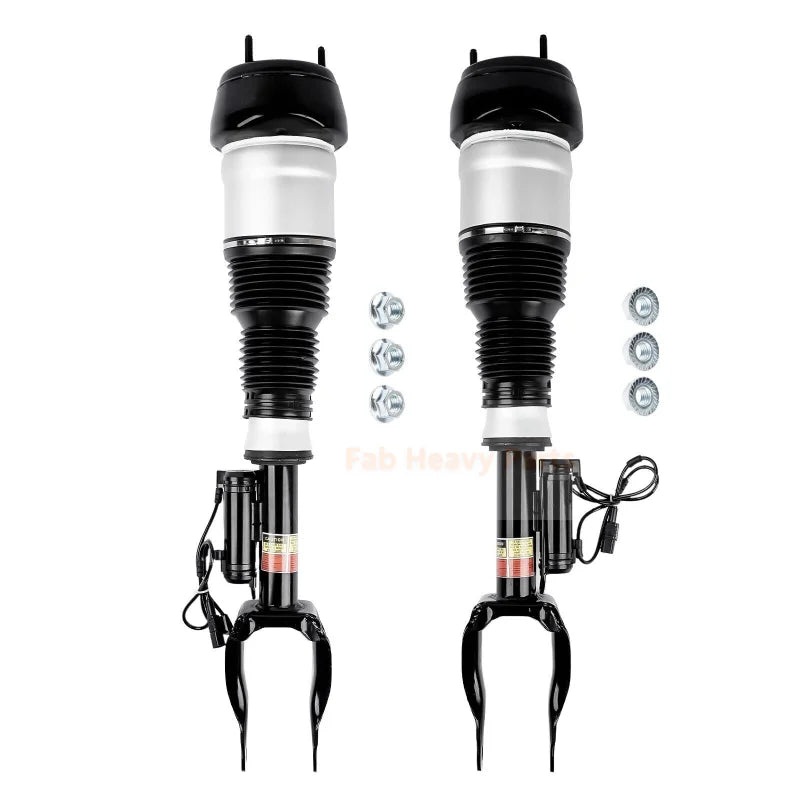 2PCS Front Air Strut Shocks 1663201313 1663201413 Fits for Mercedes X166 W166 GL350 GL450 GL550 GL63 ML320